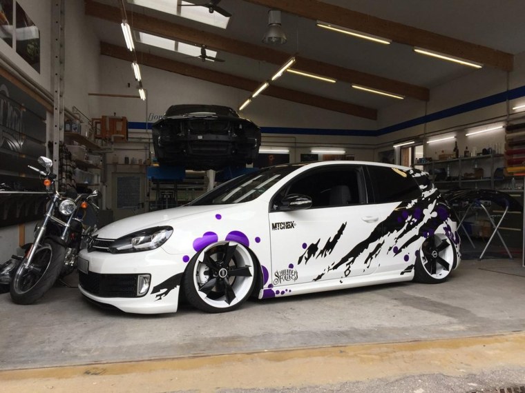 VW Golf 4 винил