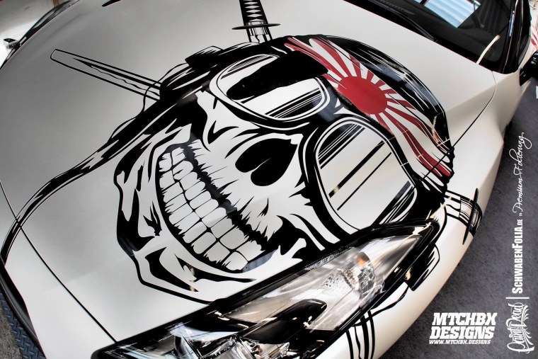 Наклейки на авто в японском стиле