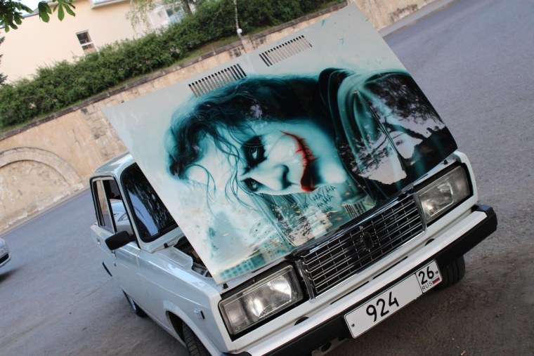 Аэрография на ВАЗ