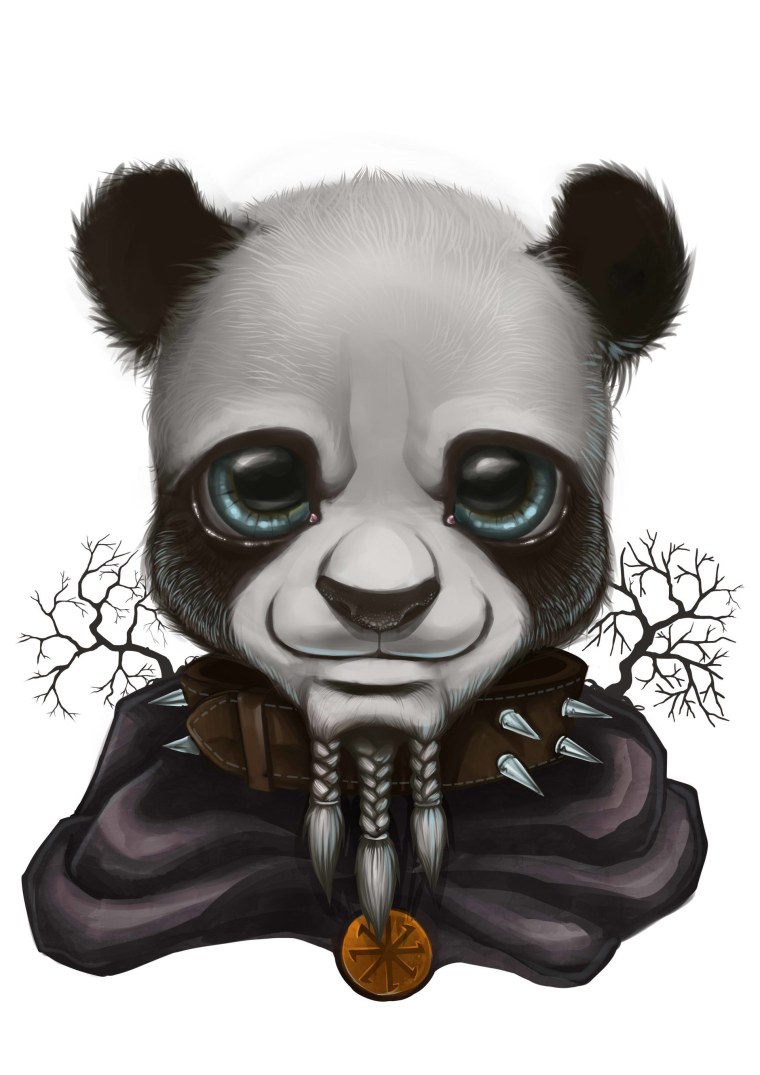 Панда на аву