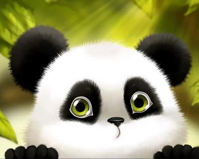 Пандочка скучает