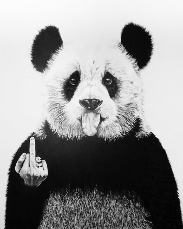 Панда на аву