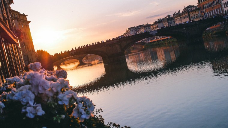 Италия Флоренция Восход