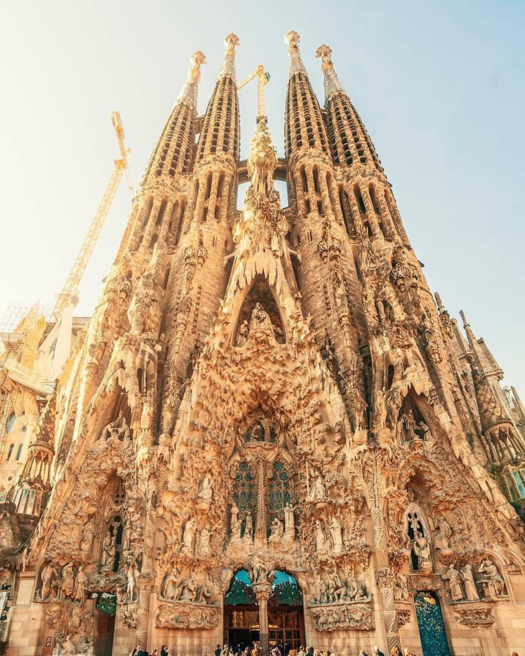 Барселона Саграда Эстетика