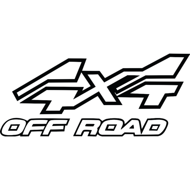 Наклейка 4х4 off-Road