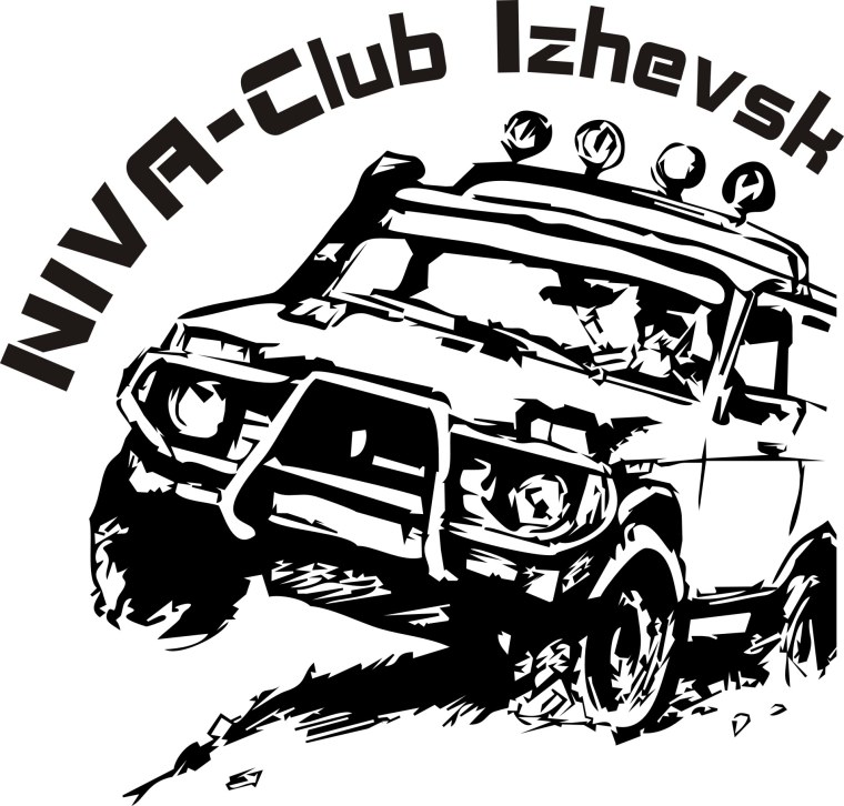 Нива Шевроле 4х4 рисунок