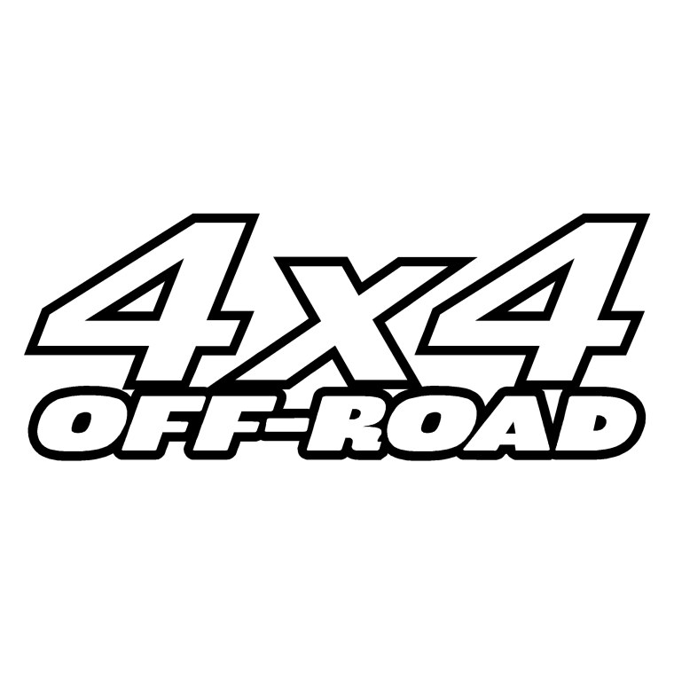 Наклейка 4 на 4 off Road