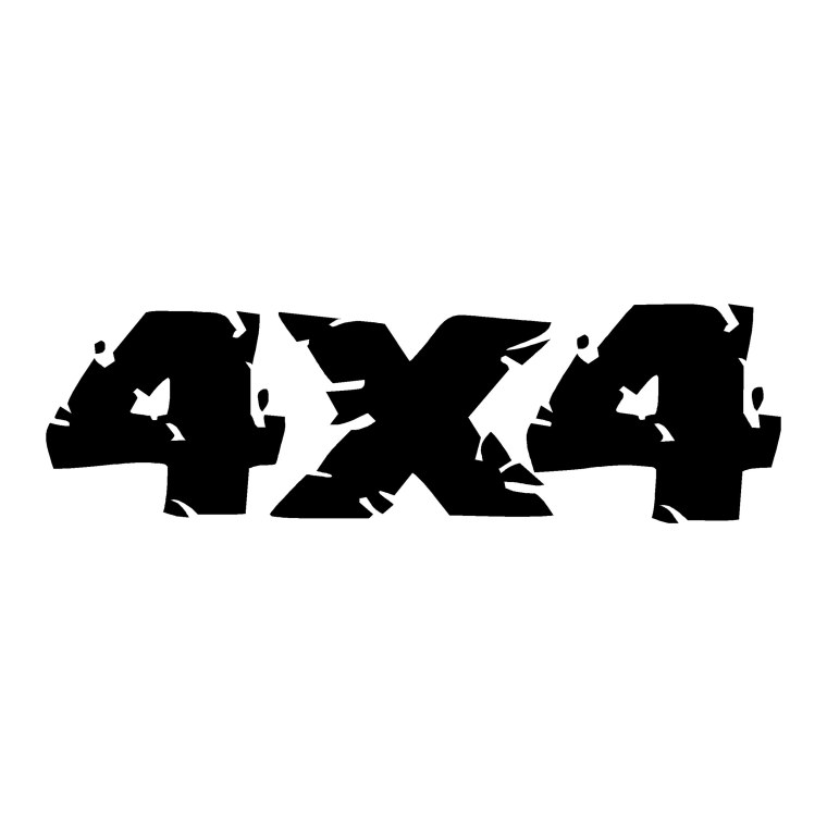 Наклейки на внедорожники 4х4