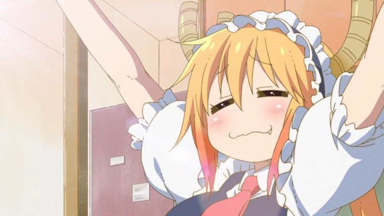 Дракон горничная Кобаяши скрины