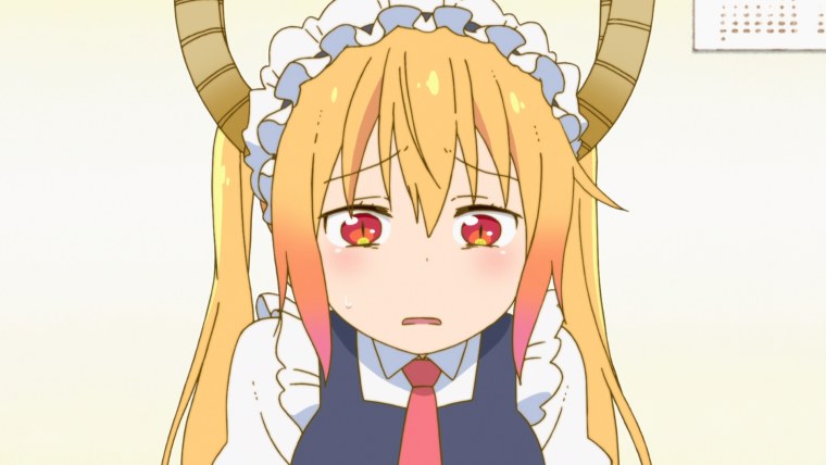 Аниме дракон-горничная Кобаяши