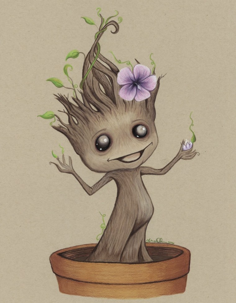 Малыш Грут арт