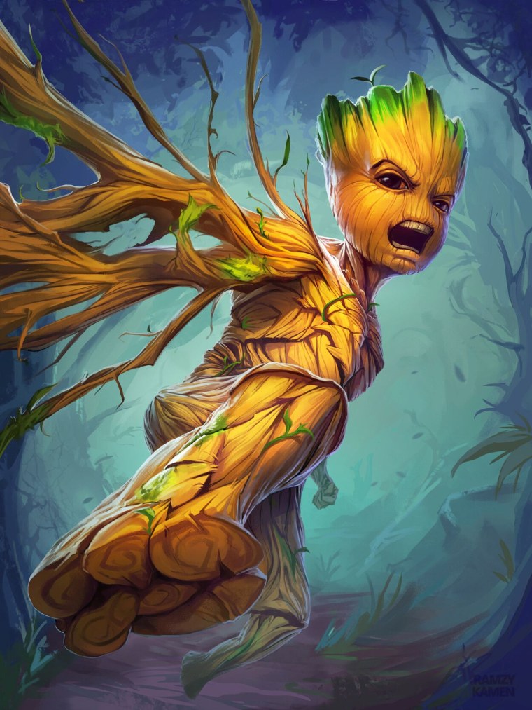 Грут Марвел комикс