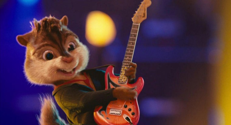 Элвин и бурундуки Элвин с микрофоном