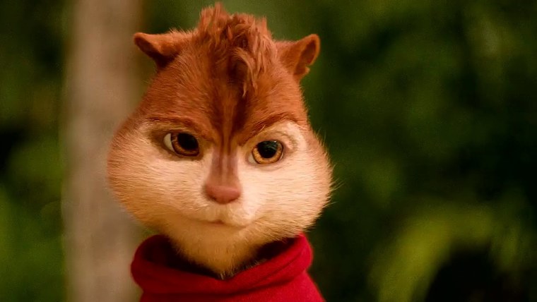 Элвин и бурундуки накаченные