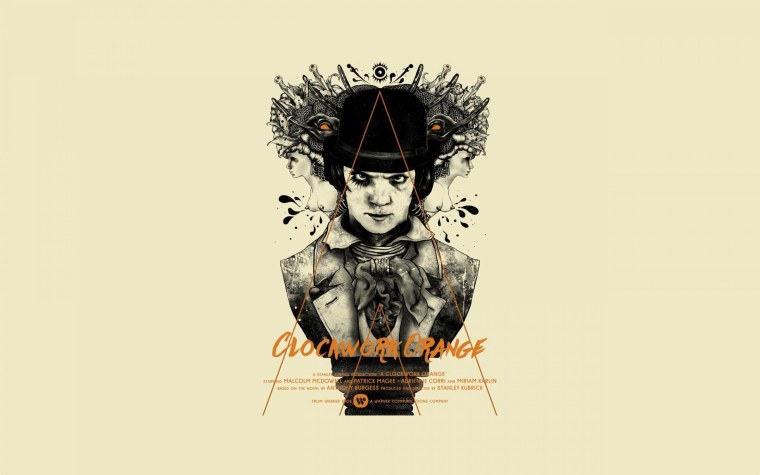 Заводной апельсин обои на рабочий стол