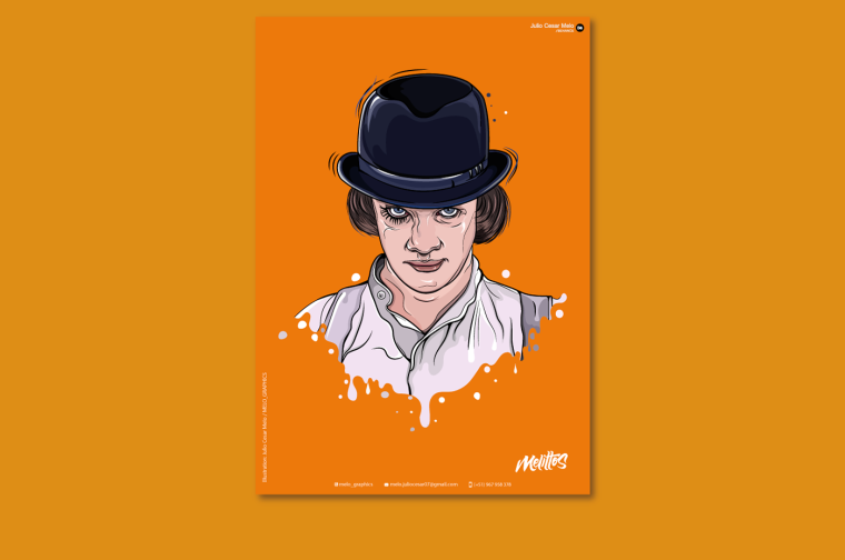 Clockwork Orange Постер