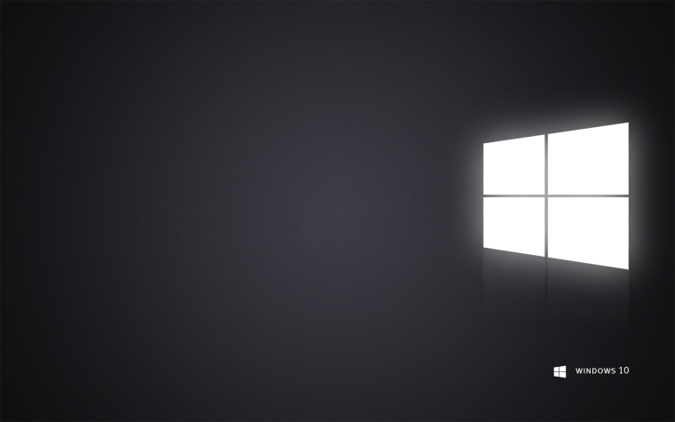 Темный фон виндовс 10