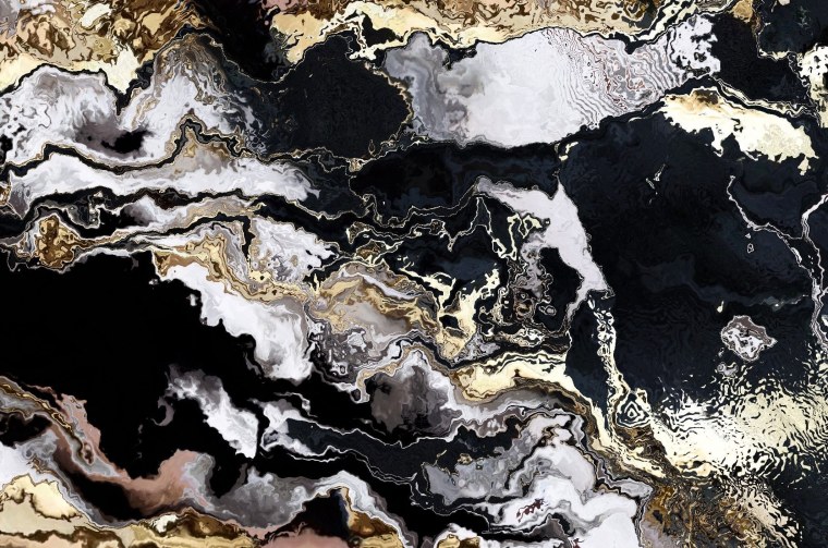 Розовый мрамор с золотом