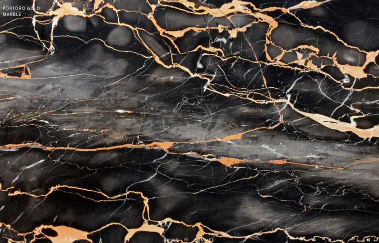 Мрамор Grey Marble золото