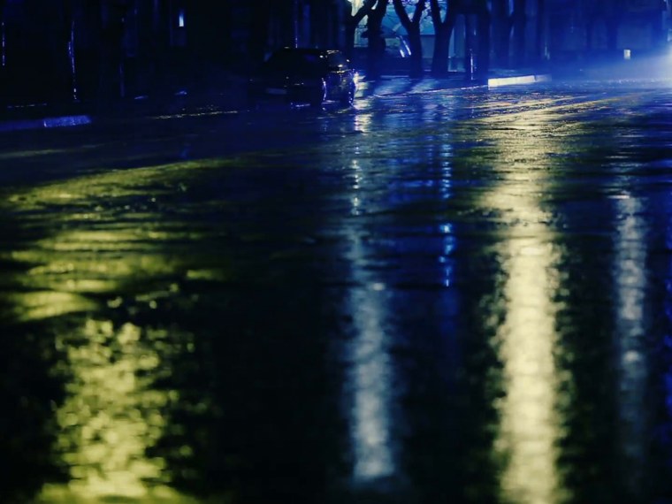 Дождь в городе