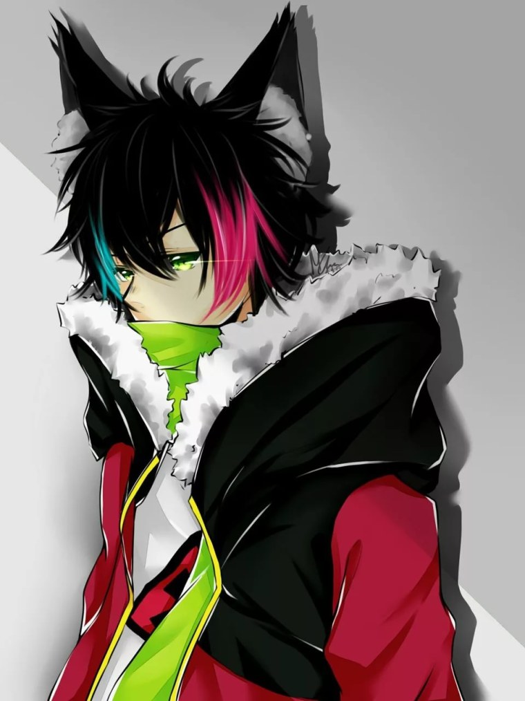 Неко кун волк демон