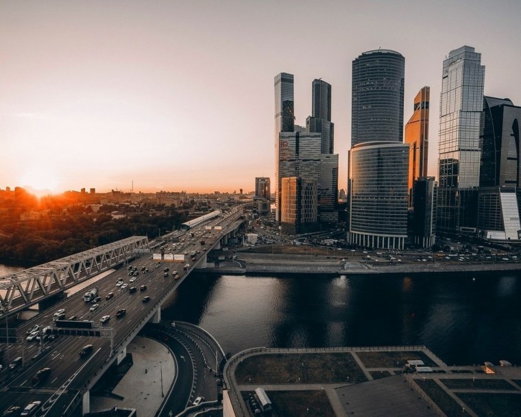 Москва Сити 8к