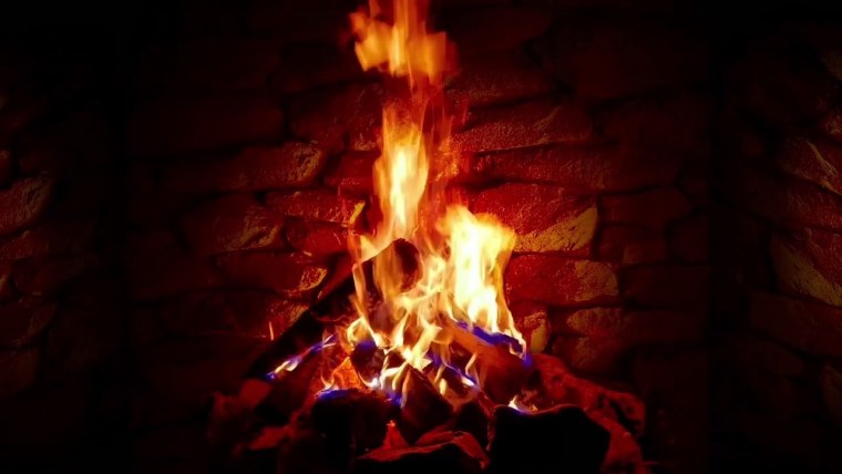 Огонь в камине