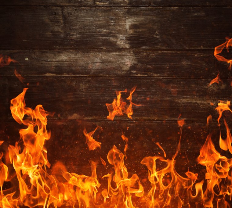 Фон пламя