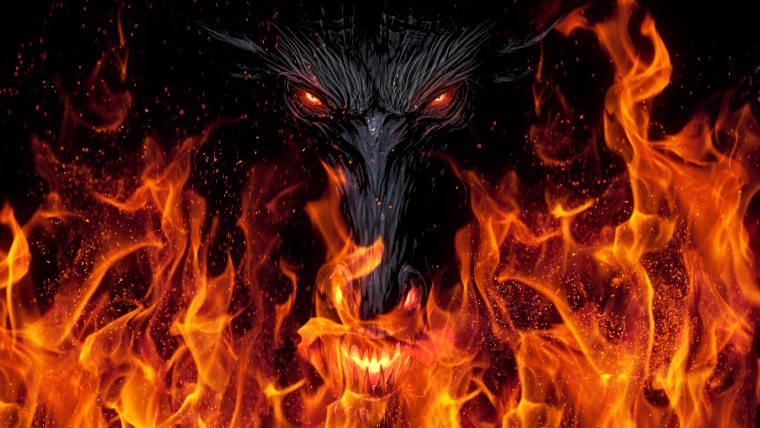 Баннер профиля огонь