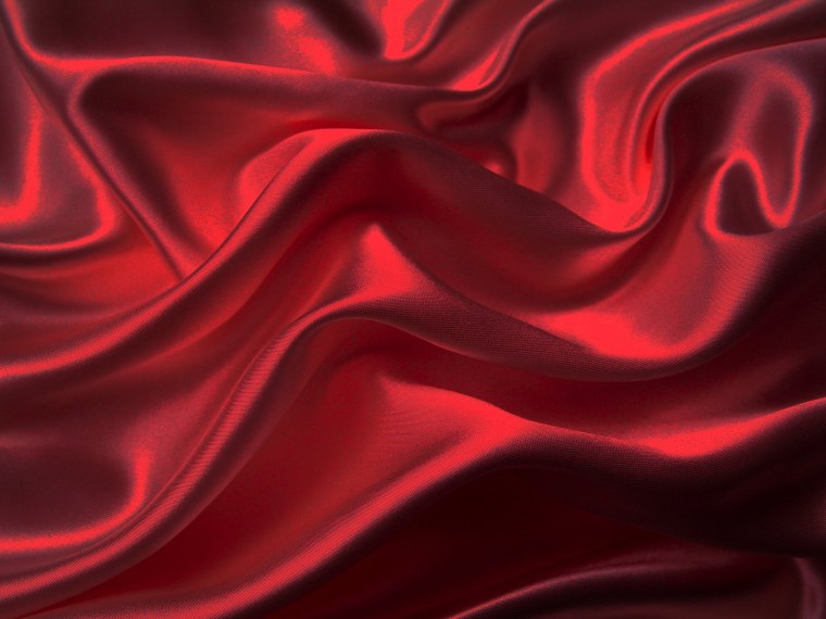Розовая шелковая ткань