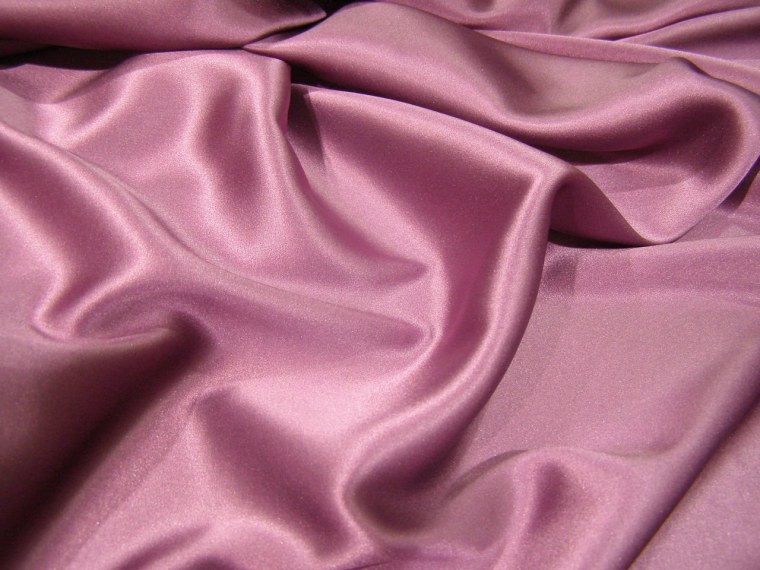 Белый шелк ткань