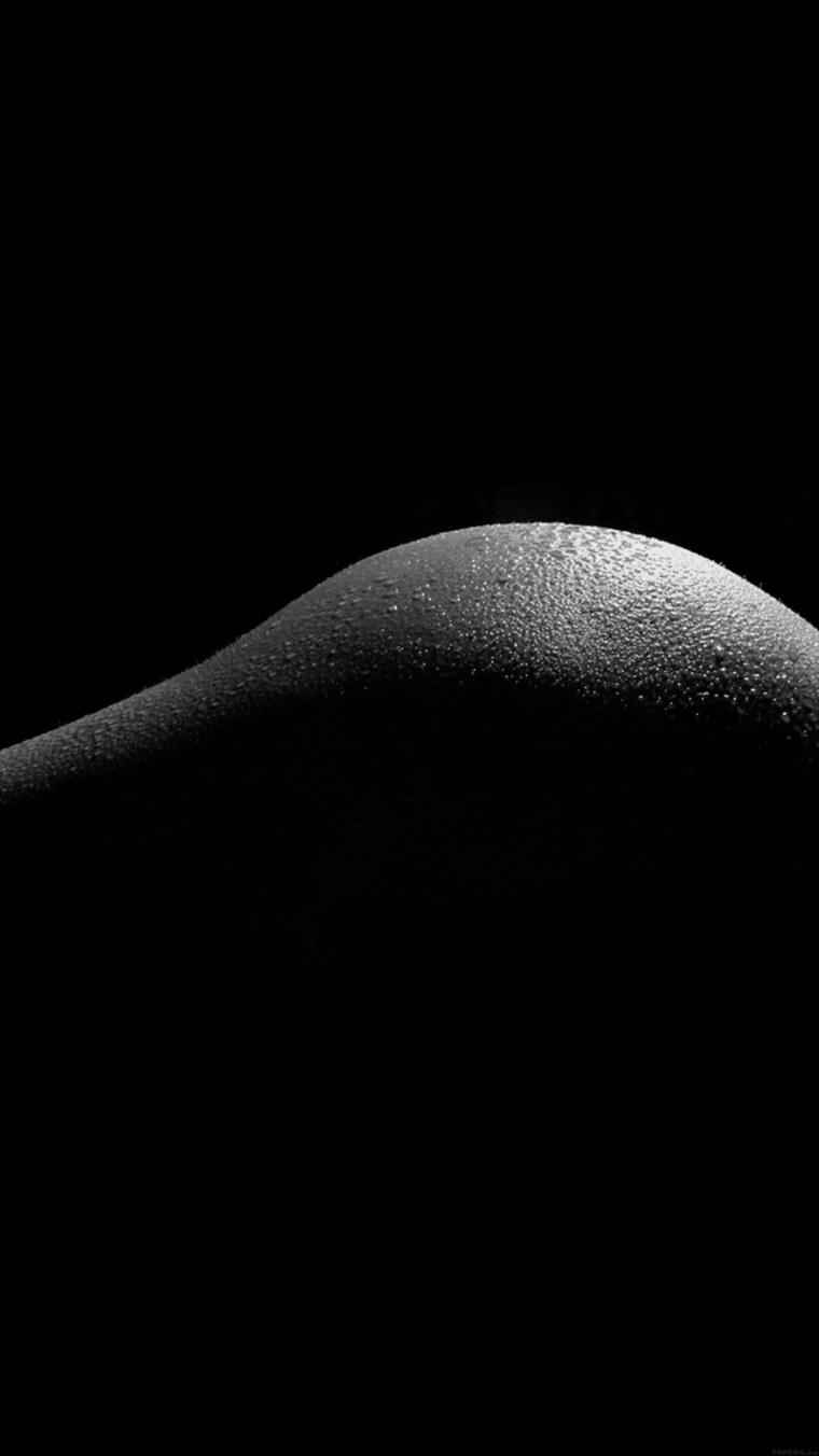 Черно белый пейзаж