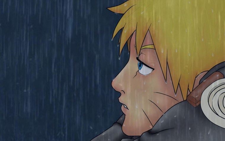 Наруто Узумаки грусть