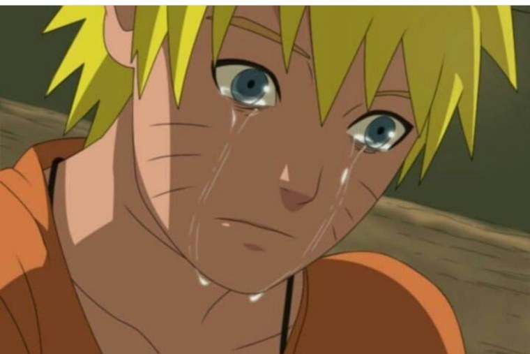 Наруто плачет