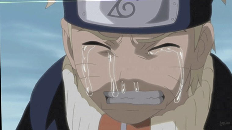 Наруто слезы