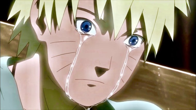 Смерть Джирайи Наруто плачет