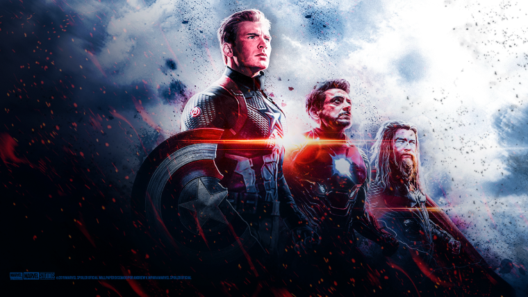 Тор и Капитан Марвел Мстители финал