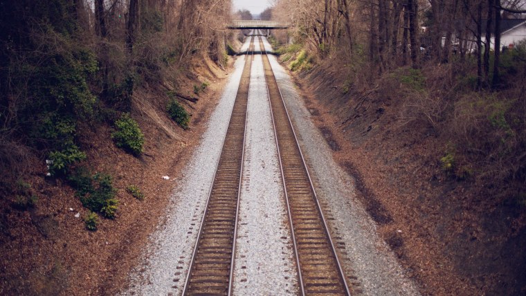 Шпалы вид сверху