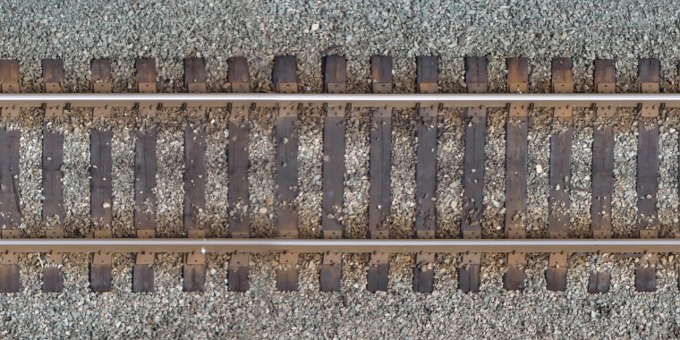 Железная дорога сверху