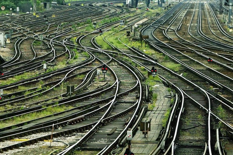 Переплетение рельс