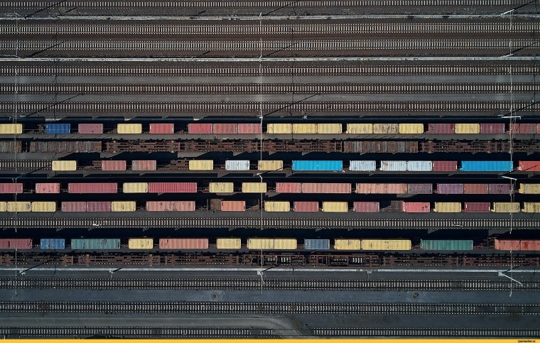 Рельса вид сверху