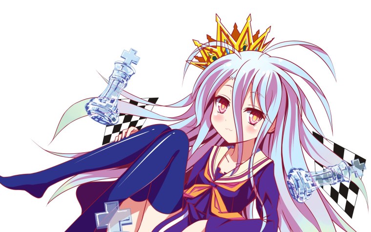 Аниме no game no Life Широ