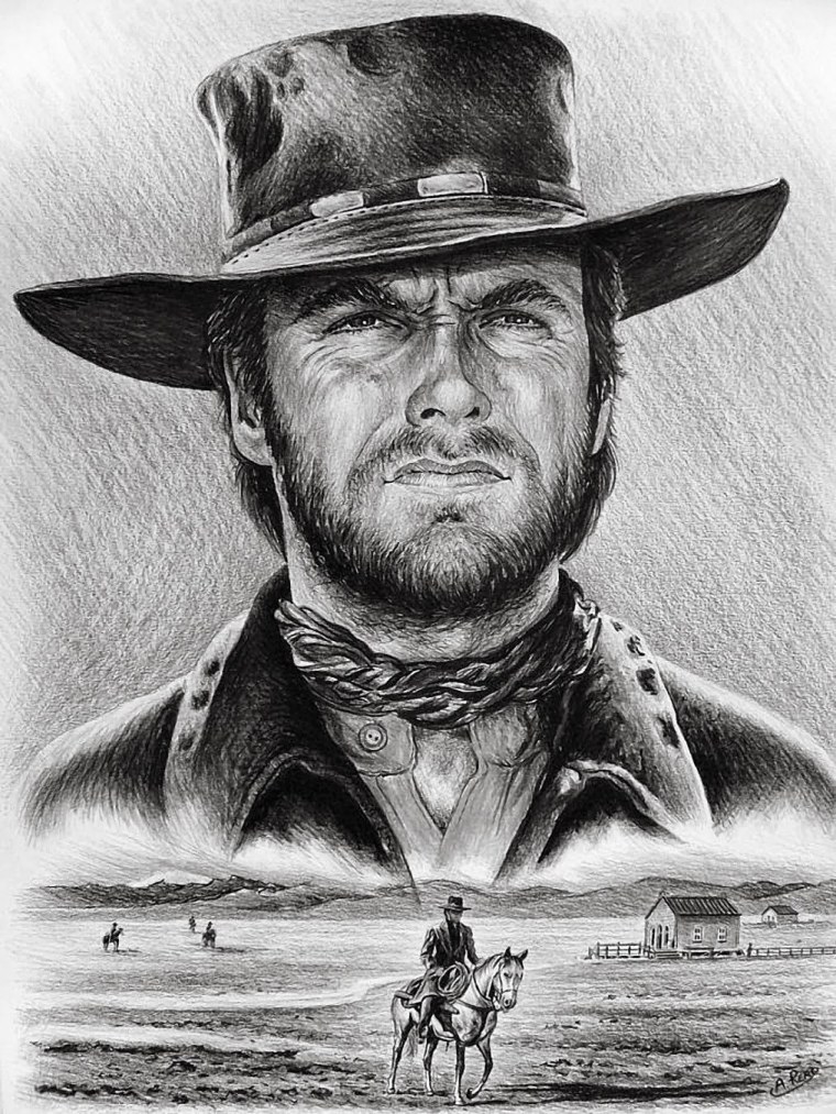 Клинт Иствуд дикий Запад