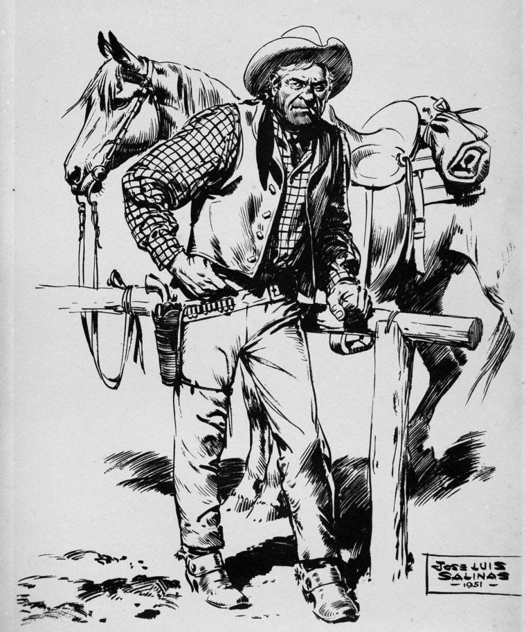 Иллюстрации арт вестерн