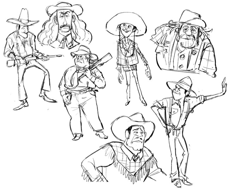 Ковбои референсы