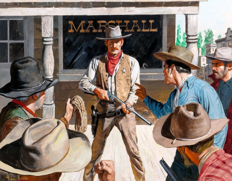 Дикий Запад Ковбои Салун