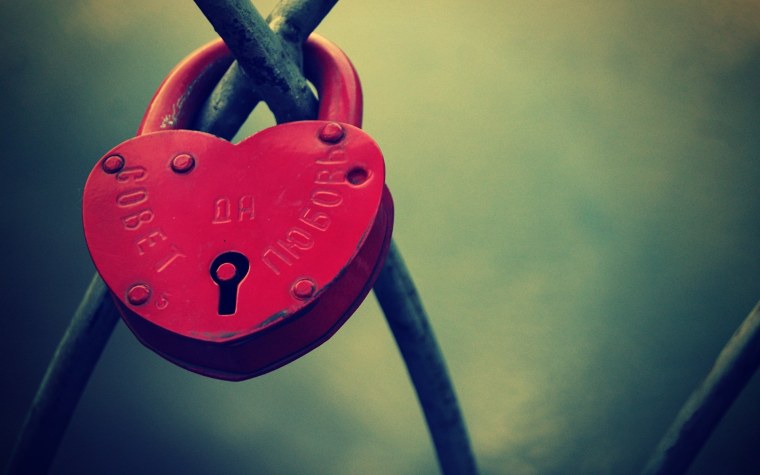 Любовный замочек