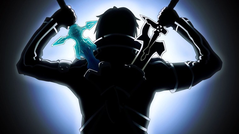 САО Кирито с 2 мечами