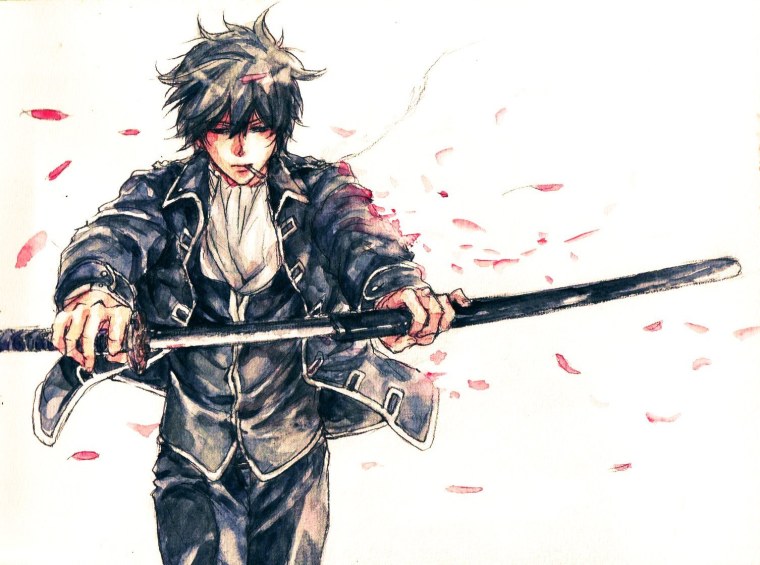 Парень с катаной