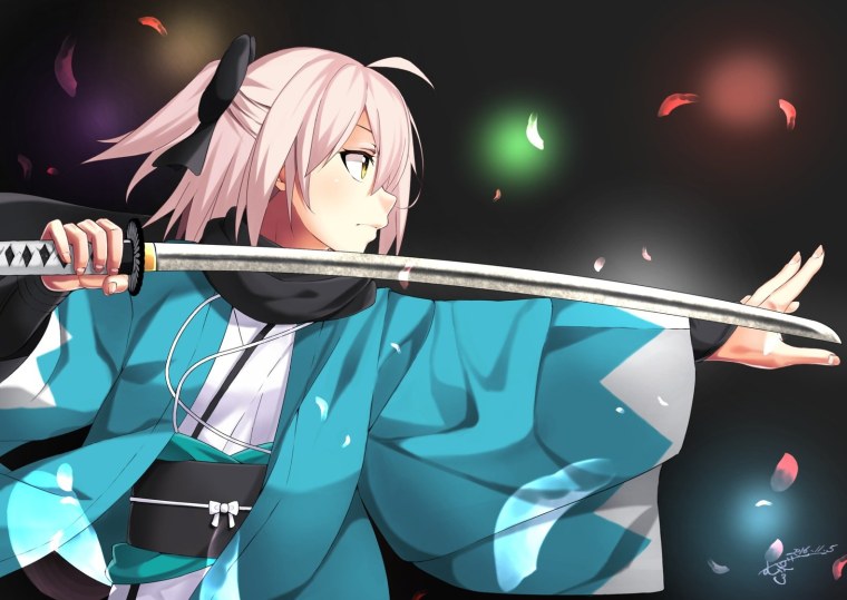 Фейт катана Сейбер